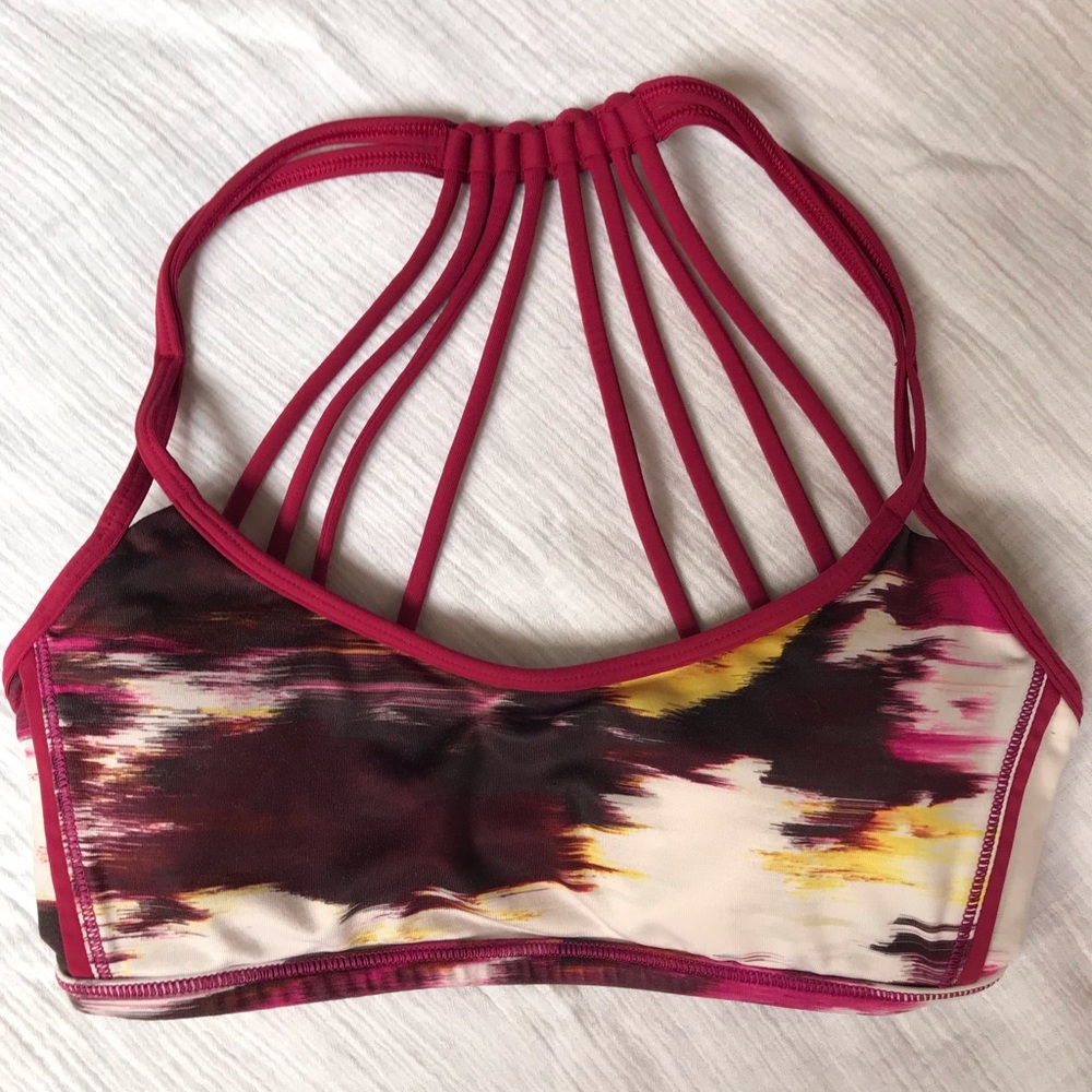 Lululemon strappy back yoga bra